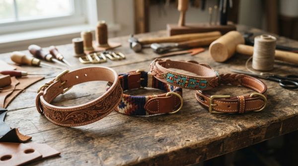 La beauté de l'artisanat dans les colliers pour chiens : un choix élégant et durable